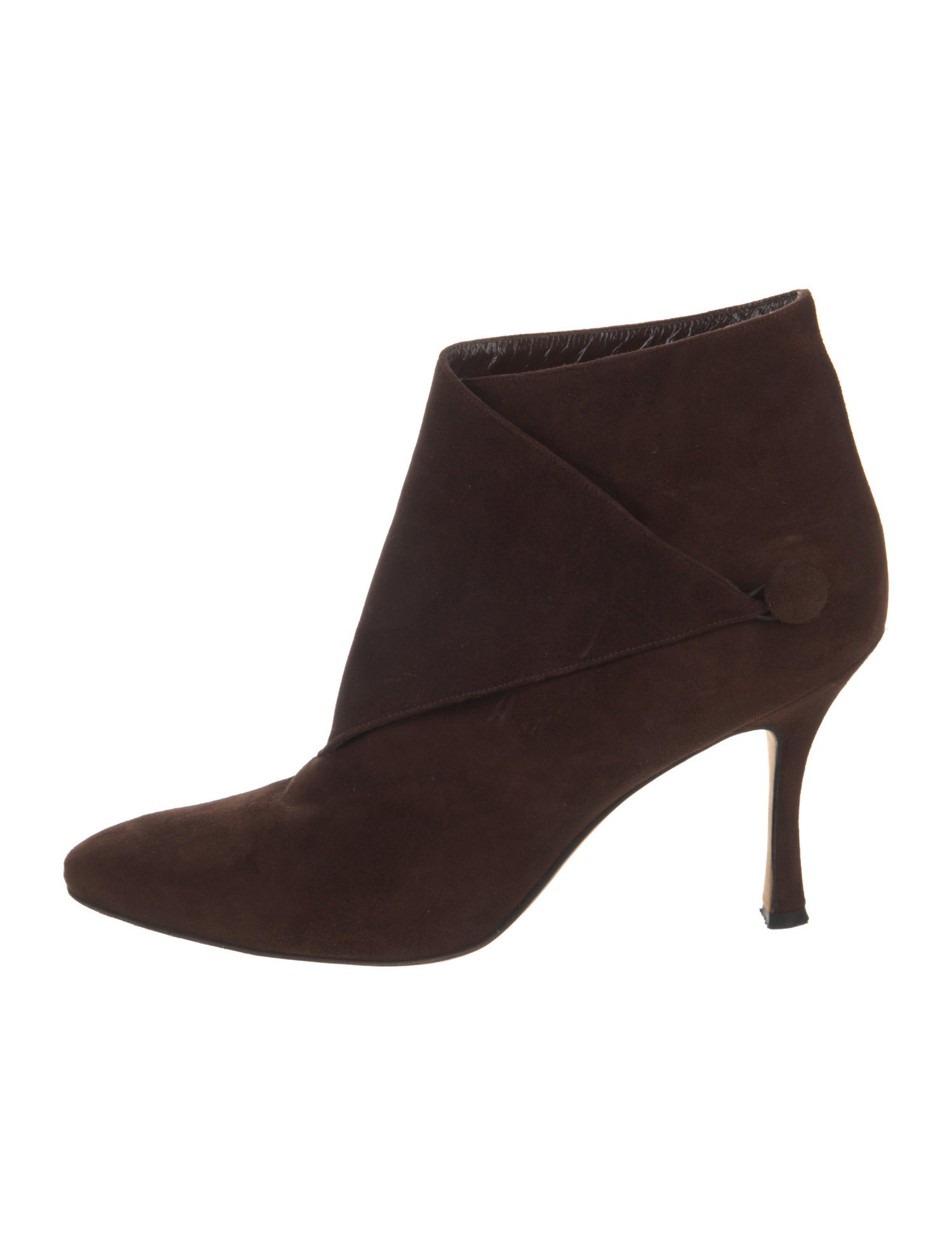 Manolo Blahnik Suede Boots