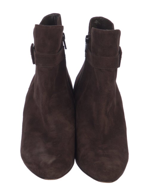 Manolo Blahnik Suede Boots