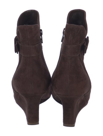 Manolo Blahnik Suede Boots