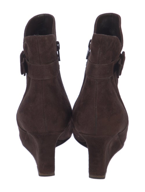 Manolo Blahnik Suede Boots