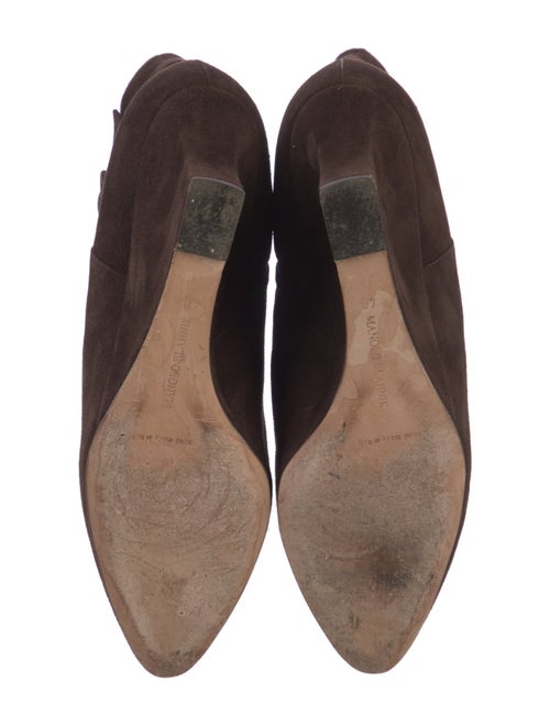 Manolo Blahnik Suede Boots