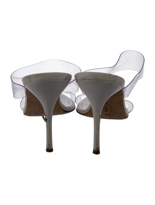 Manolo Blahnik PVC Slides