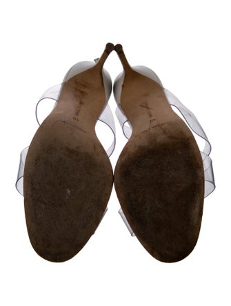 Manolo Blahnik PVC Slides