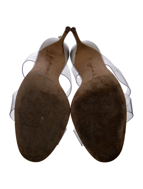 Manolo Blahnik PVC Slides