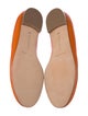Manolo Blahnik Leather Ballet Flats