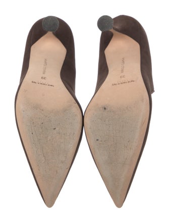 Manolo Blahnik Suede Pumps