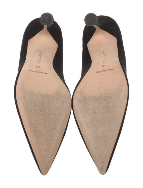 Manolo Blahnik Suede Pumps