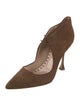 Manolo Blahnik Suede Pumps