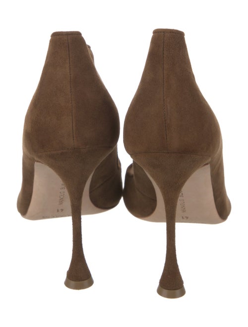 Manolo Blahnik Suede Pumps