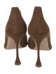 Manolo Blahnik Suede Pumps