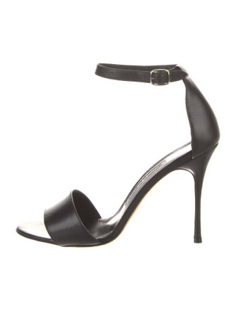 Manolo Blahnik Leather Sandals