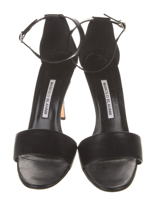Manolo Blahnik Leather Sandals