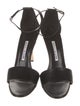 Manolo Blahnik Leather Sandals