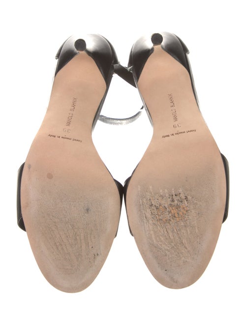 Manolo Blahnik Leather Sandals