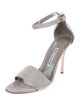 Manolo Blahnik Suede Sandals