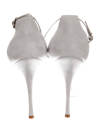 Manolo Blahnik Suede Sandals