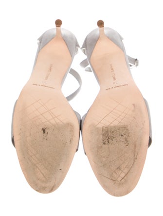 Manolo Blahnik Suede Sandals