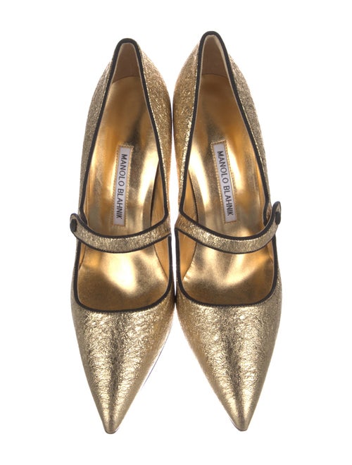 Manolo Blahnik Leather Pumps