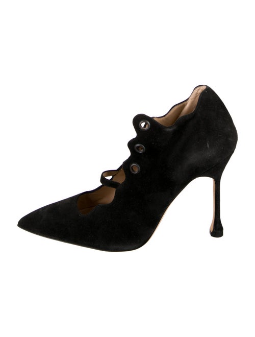 Manolo Blahnik Suede Pumps