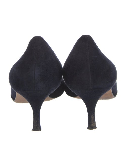 Manolo Blahnik Suede Pumps