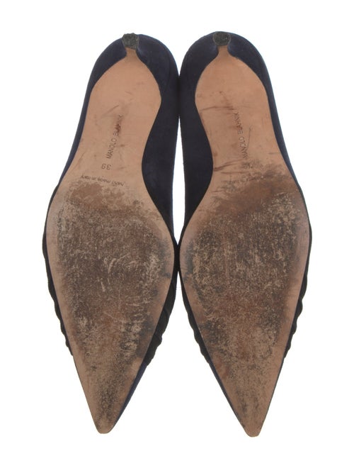 Manolo Blahnik Suede Pumps