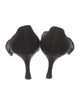 Manolo Blahnik Suede D'Orsay Pumps