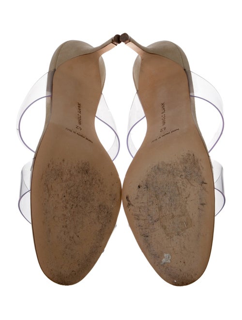 Manolo Blahnik PVC Slides