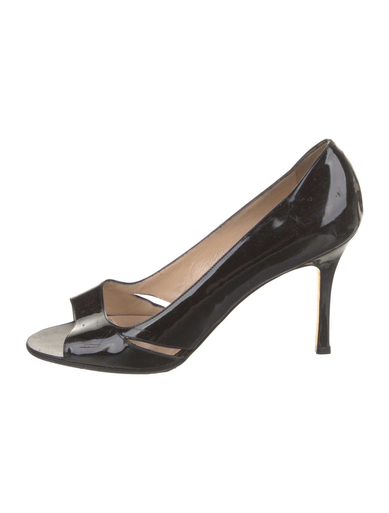 Manolo Blahnik Patent Leather Pumps
