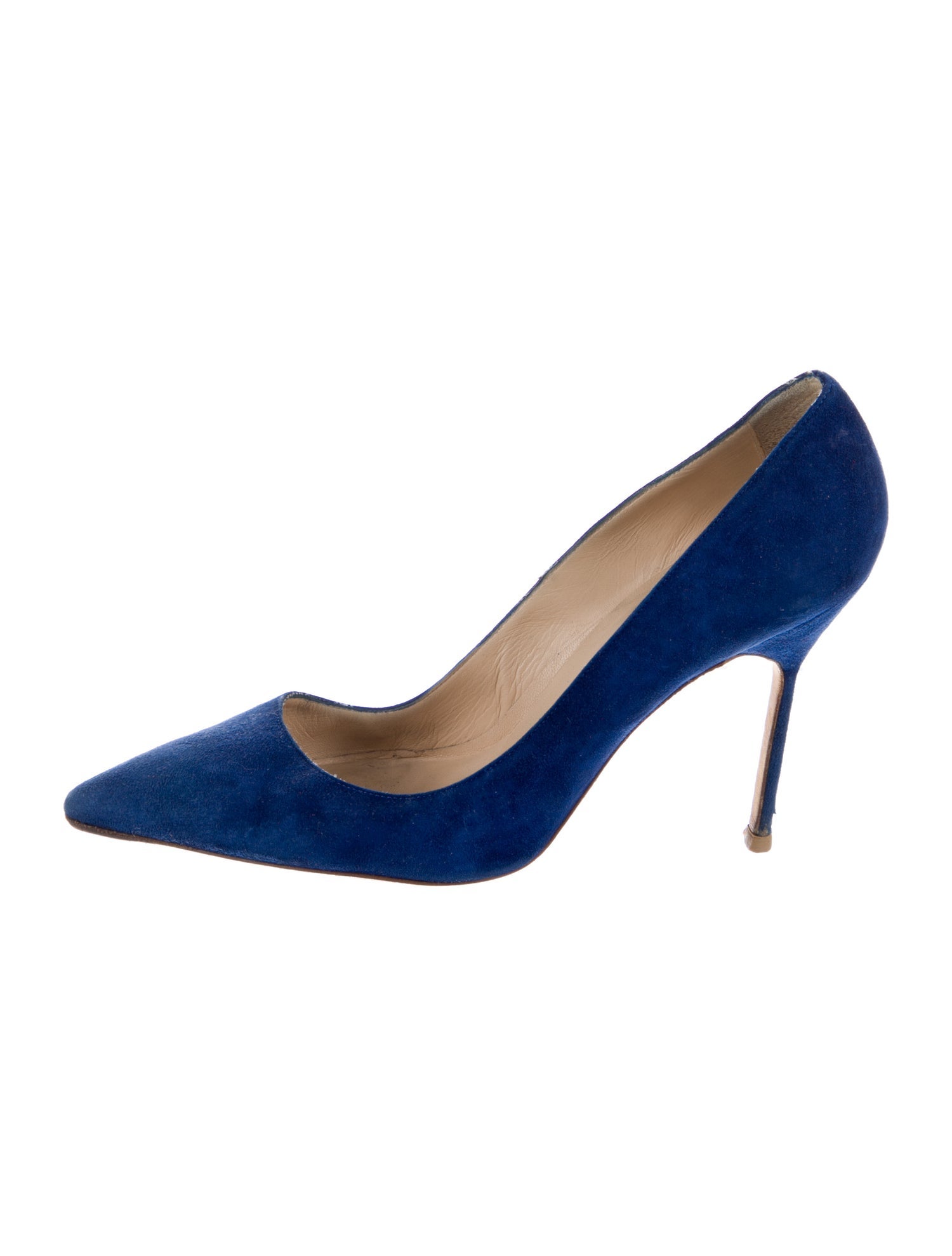 Manolo Blahnik Suede Pumps