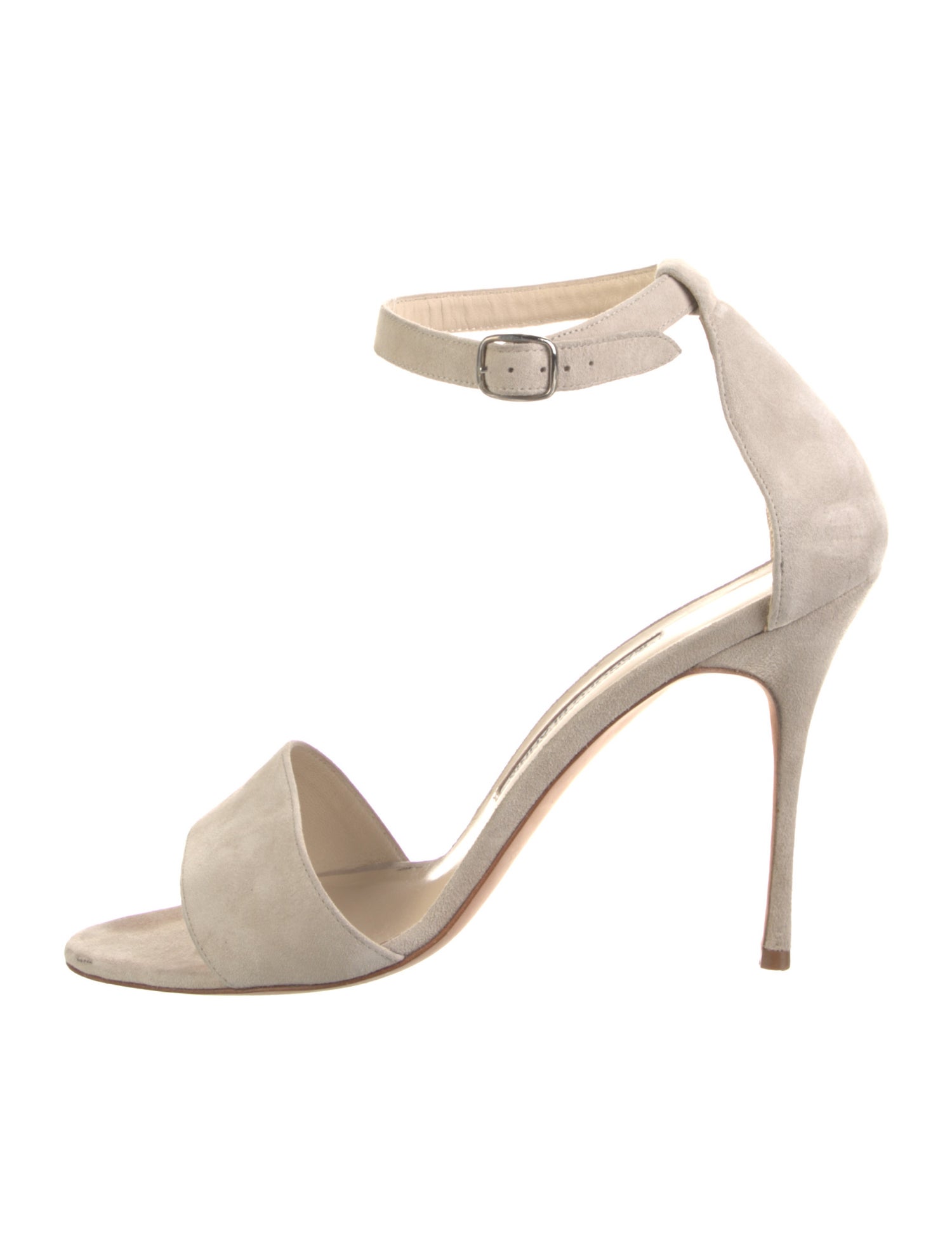 Manolo Blahnik Suede Sandals