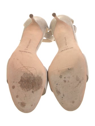 Manolo Blahnik Suede Sandals