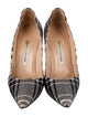 Manolo Blahnik Printed Pumps