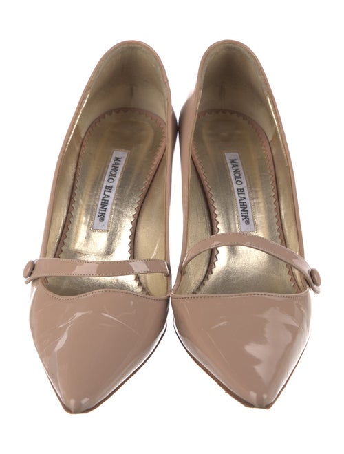 Manolo Blahnik Patent Leather Pumps