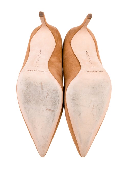 Manolo Blahnik Suede Pumps