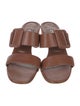 Manolo Blahnik Leather Slides