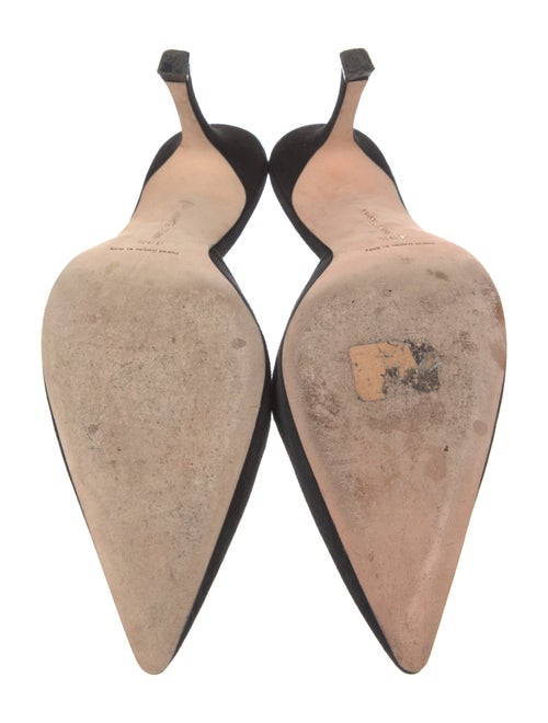 Manolo Blahnik Suede Mules