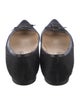 Manolo Blahnik Bow Accents Ballet Flats