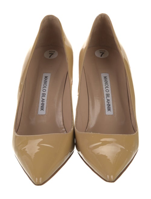 Manolo Blahnik Patent Leather Pumps
