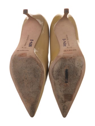 Manolo Blahnik Patent Leather Pumps