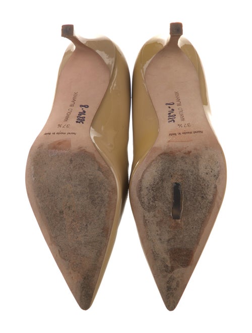 Manolo Blahnik Patent Leather Pumps