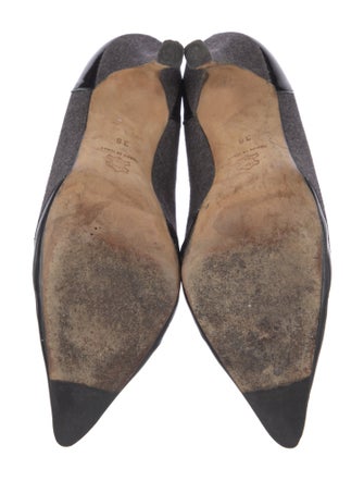 Manolo Blahnik Wool Pumps