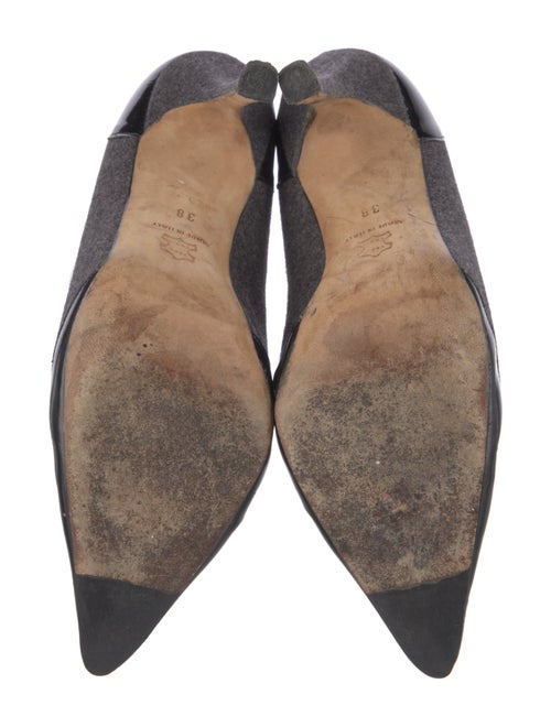 Manolo Blahnik Wool Pumps