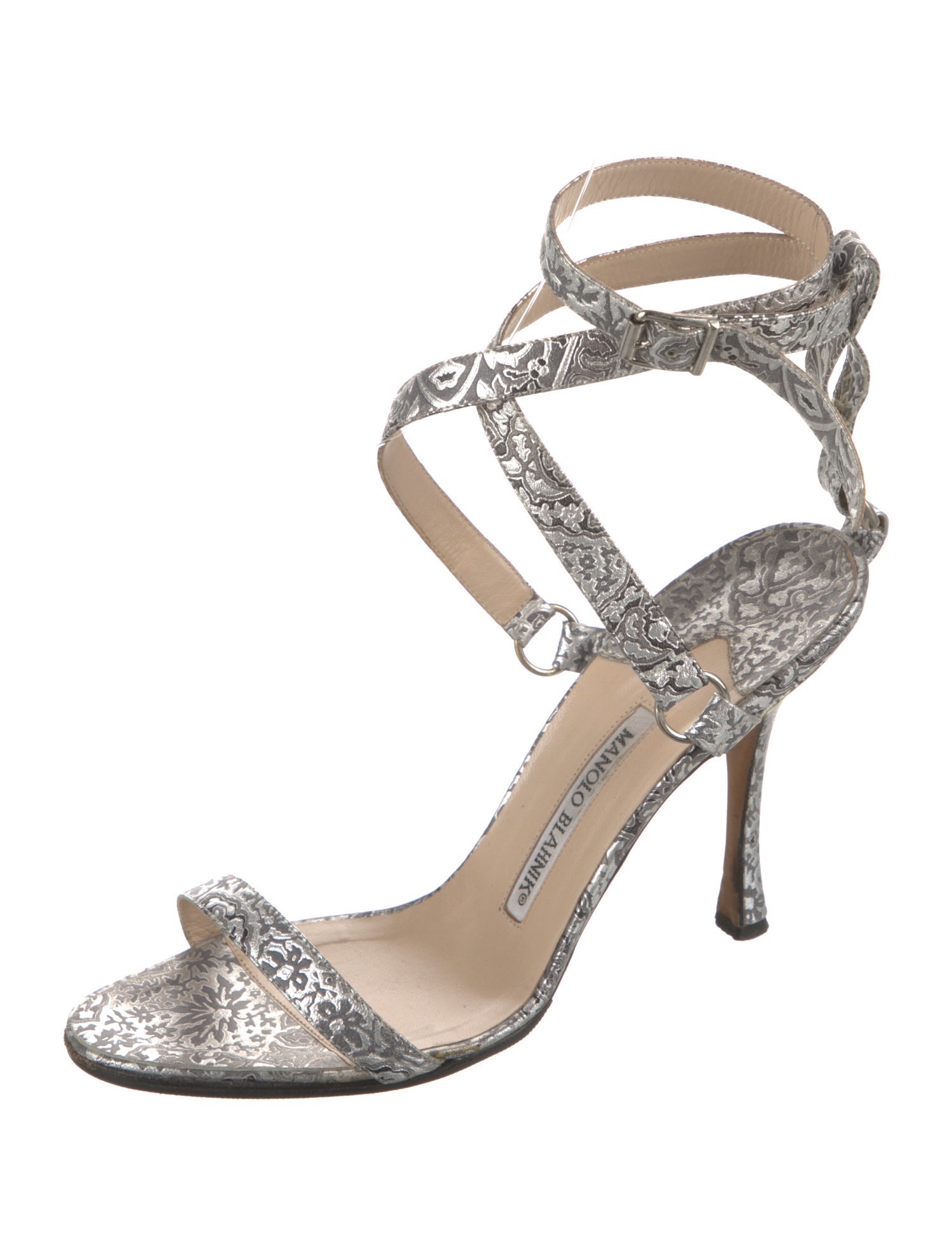 Manolo Blahnik Leather Sandals