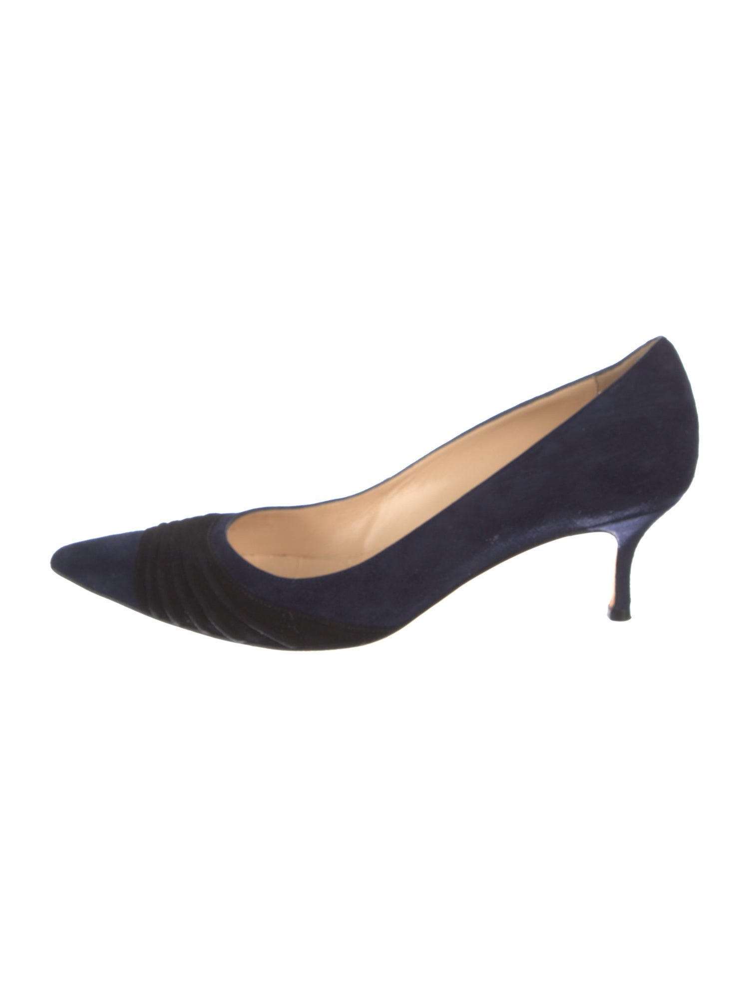 Manolo Blahnik Suede Pumps