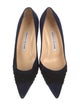 Manolo Blahnik Suede Pumps
