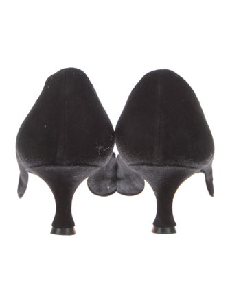 Manolo Blahnik Suede Pumps