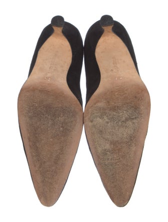 Manolo Blahnik Suede Pumps
