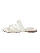 Manolo Blahnik Leather Slides