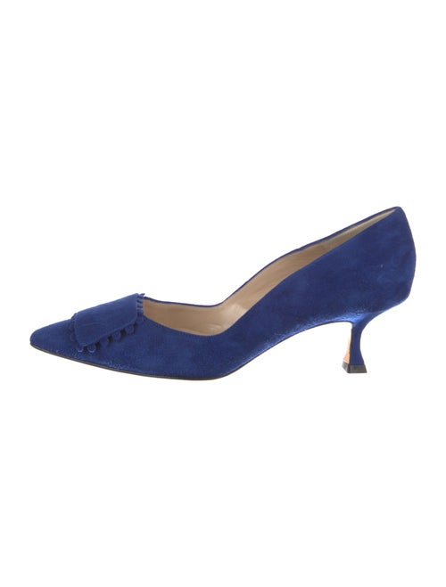 Manolo Blahnik Suede Pumps