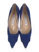 Manolo Blahnik Suede Pumps